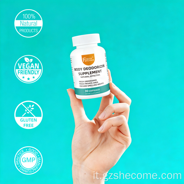 Integratore Deodorizin Corpo ad azione antiossidante